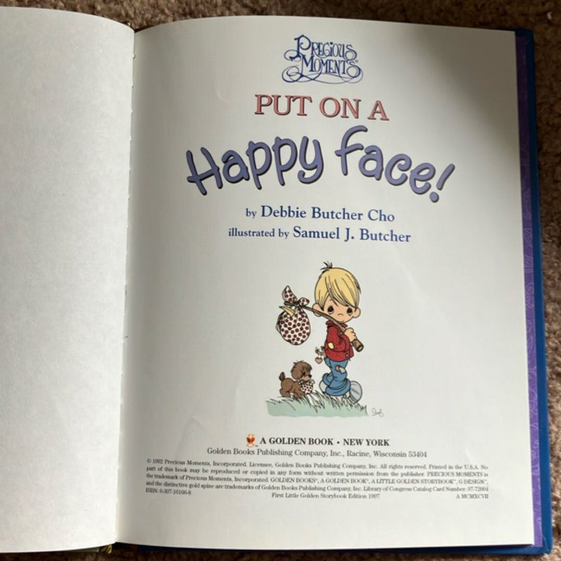 Precious Moments: Put on a Happy Face! 