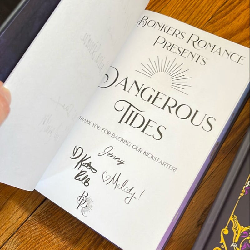 Dangerous Tides Volumes 1-3 *Signed*