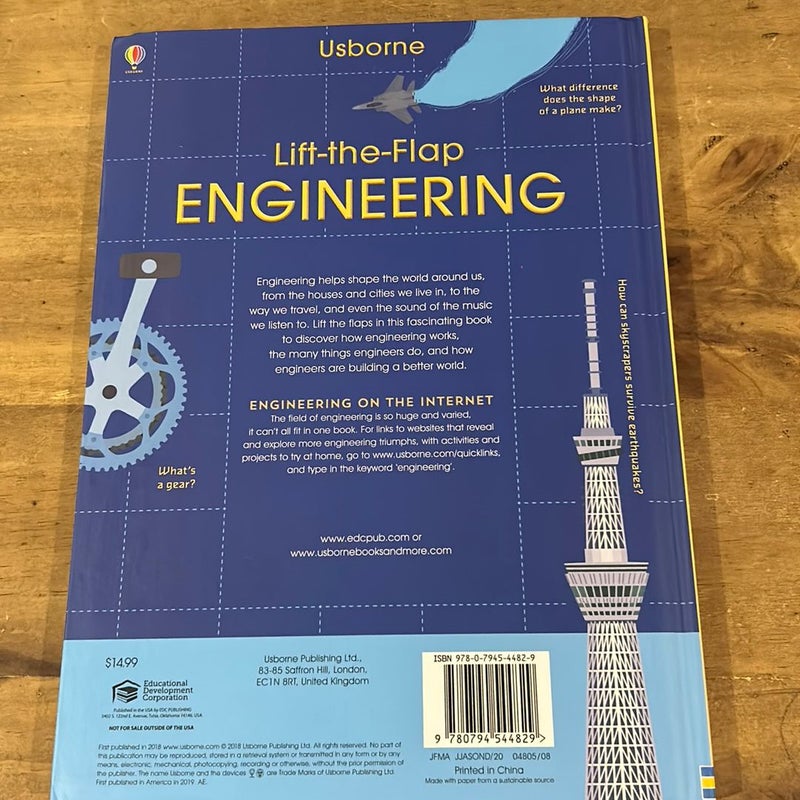 LiftTheFlap Engineering IR by Rose Hall, Hardcover Pangobooks