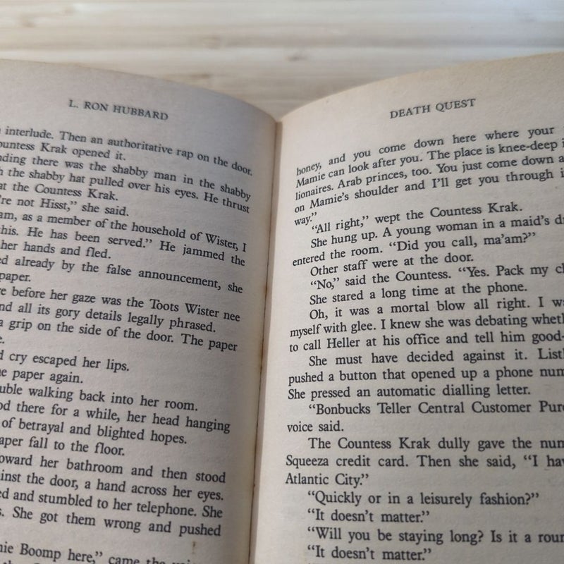 Death Quest -First Paperback Edition