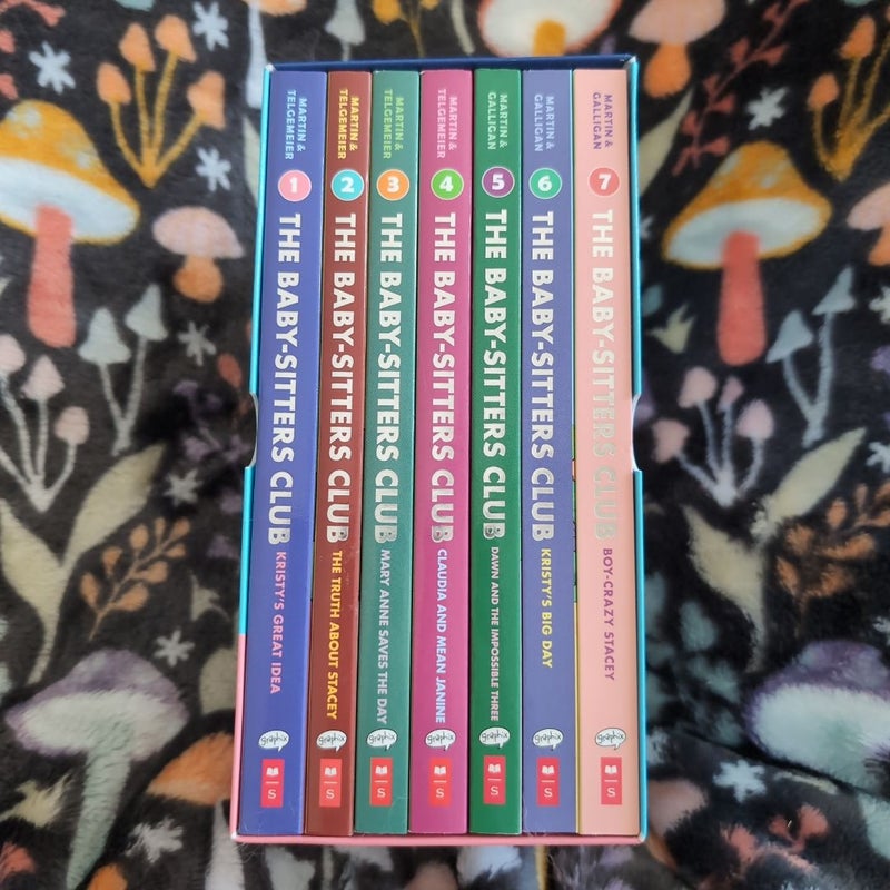 The Baby-Sitters Club Graphic Novels #1-7 Full-Color Edition