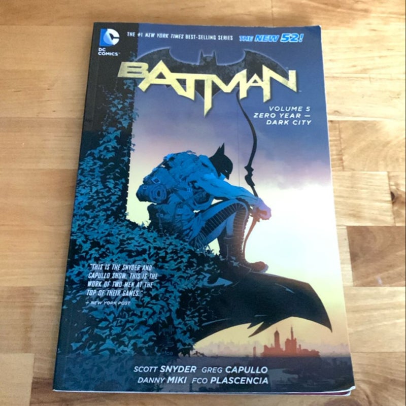 Batman Vol 5 Zero Year Dark City