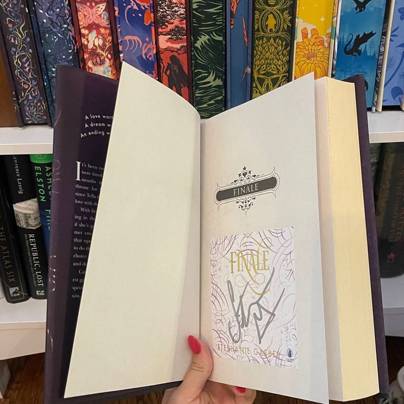 Caraval Trilogy B&N Exclusive Editions (2 Autographed)