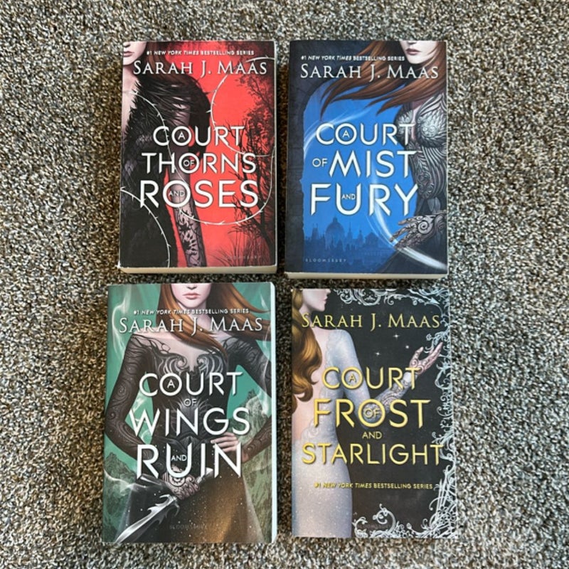 A Court of Thorns and Roses series - OOP covers