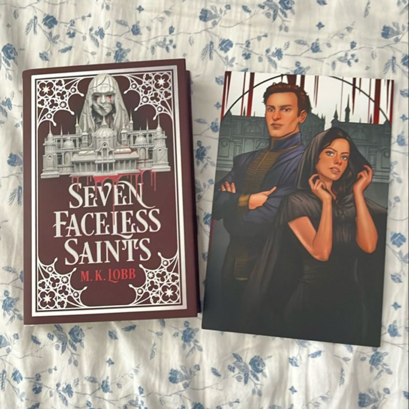Seven Faceless Saints *Fairyloot Edition* by , Hardcover | Pangobooks