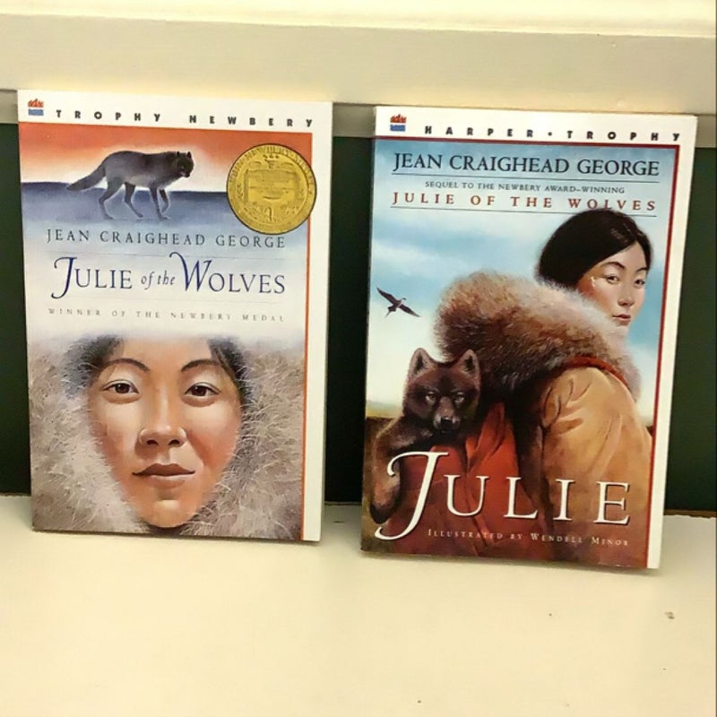 Julie of the Wolves and Julie (2 books)