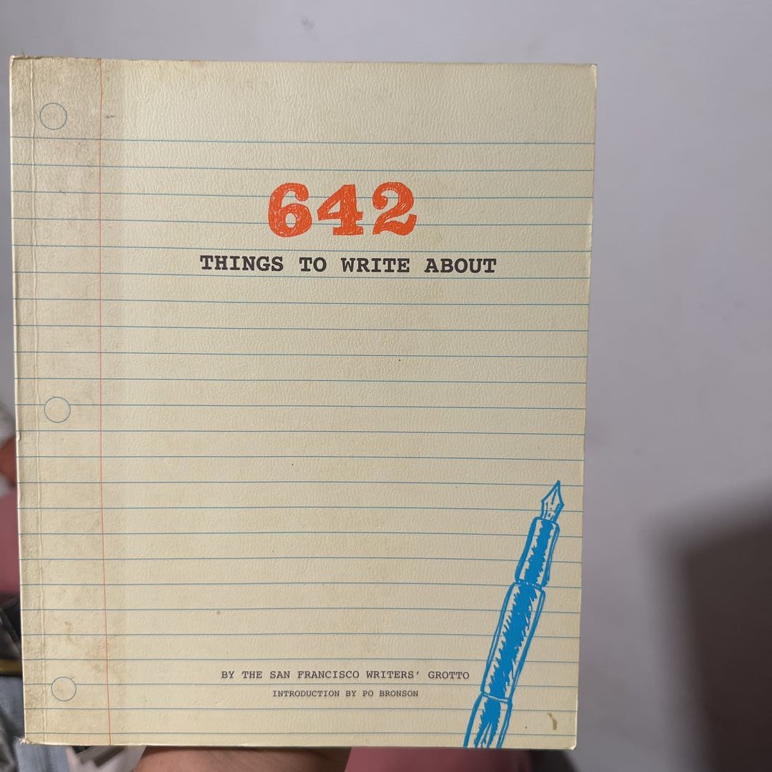 642 Things to Write About