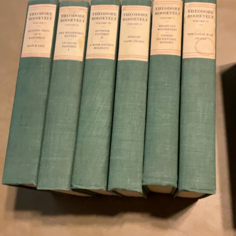 Theodore Roosevelt writings series