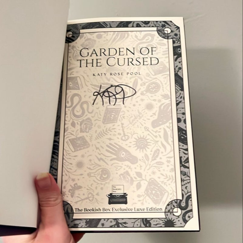 Garden of the cursed (Bookish Box)