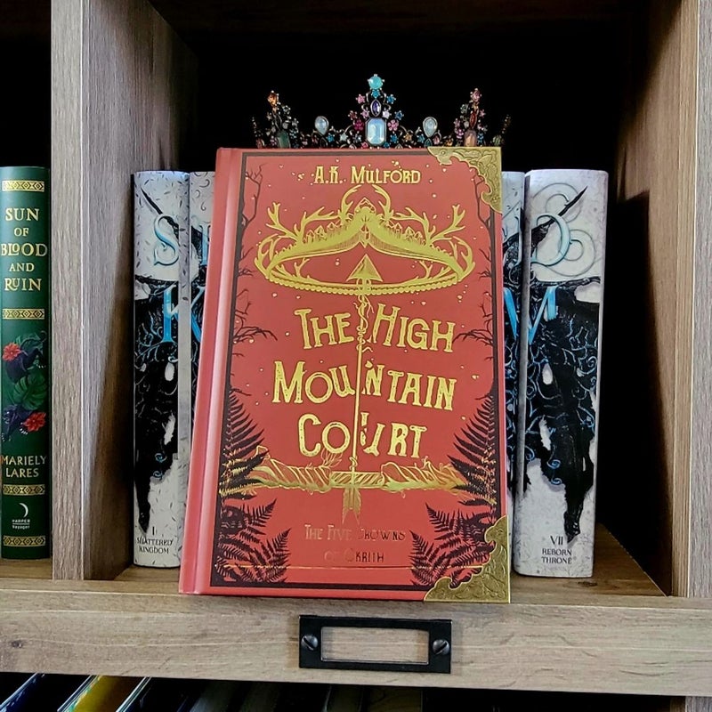 Bookish Box The High Mountain Court 