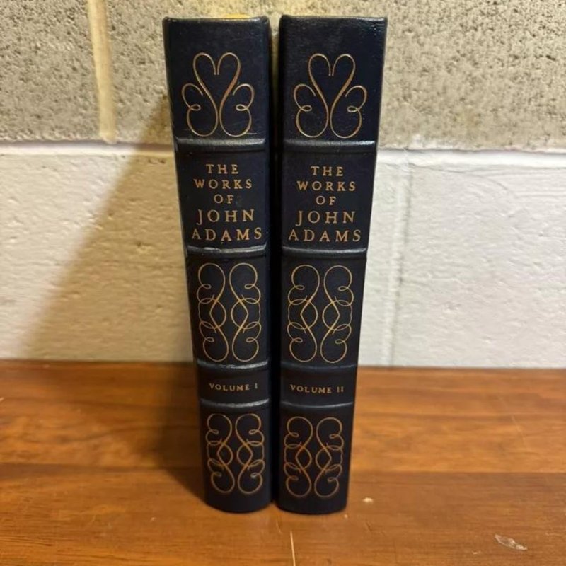THE WORKS OF JOHN ADAMS - Easton Press - Library Of Presidents - 2 ...
