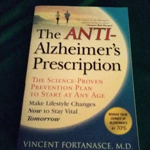 The Anti-Alzheimer's Prescription