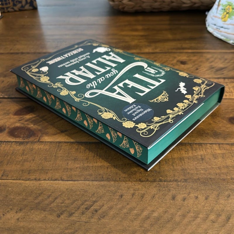 Tea you at the Altar Waterstones Signed Ed