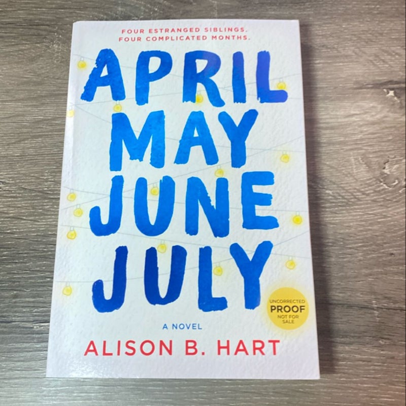 April May June July