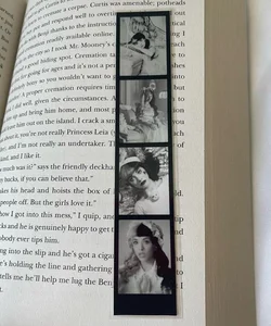 Melanie Martinez mini photobooth strip bookmark 