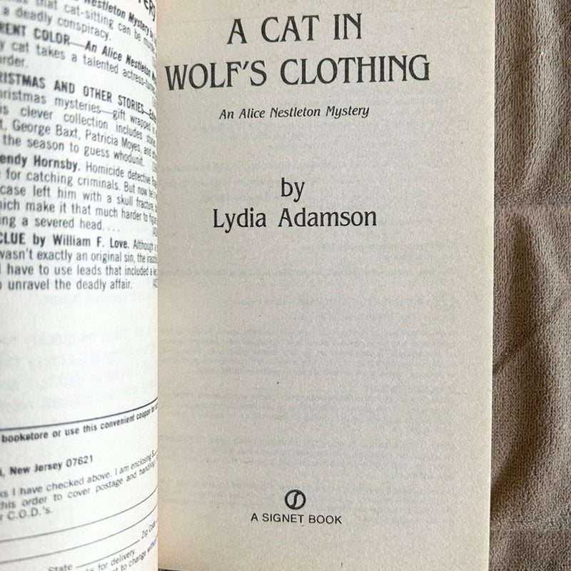 A Cat in Wolf's Clothing 866