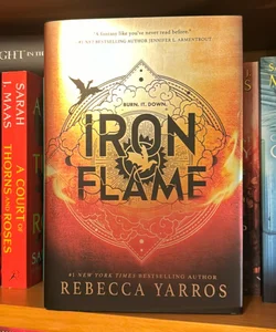 Iron Flame (Black edges first edition/printing)