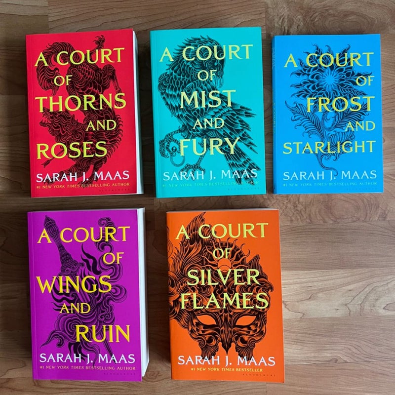 A Court of Thorns and Roses Paperback Set (5 Books)