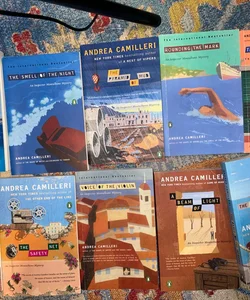 LOT OF 10 Inspector Montalbano Mysteries