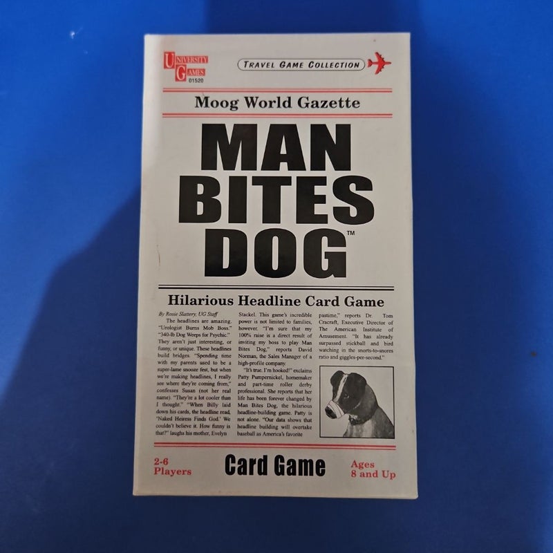 Moog World Gazette: MAN BITES DOG