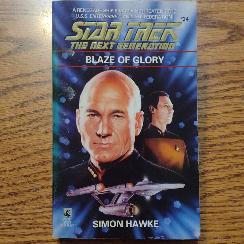 Star Trek The Next Generation Blaze of Glory
