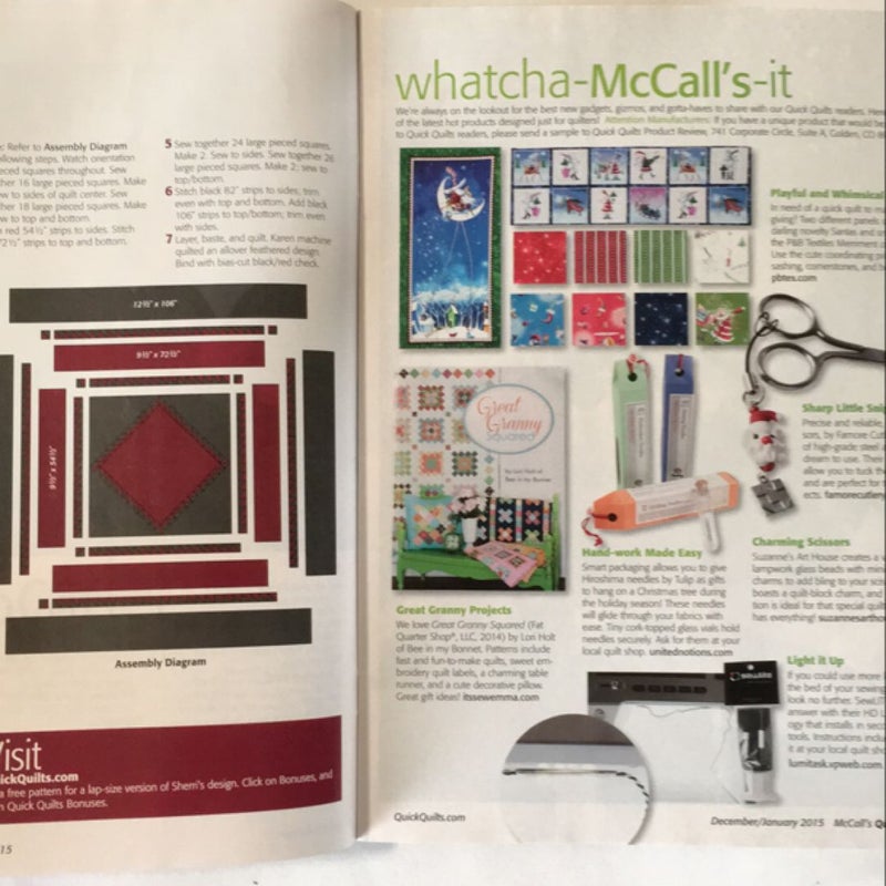 McCall’s Quick Quilts 