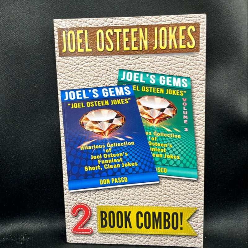 JOEL OSTEEN JOKES - 2 Book Combo