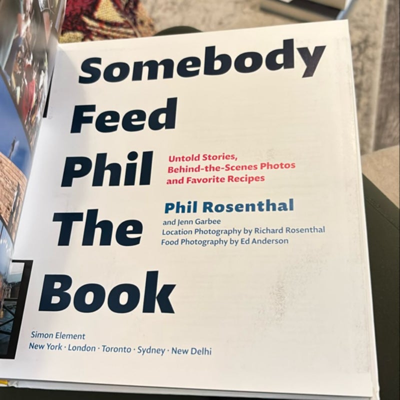 Somebody Feed Phil the Book