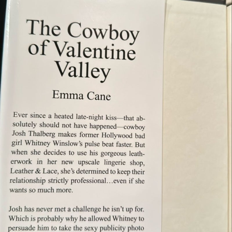 The Cowboy of Valentine Valley 