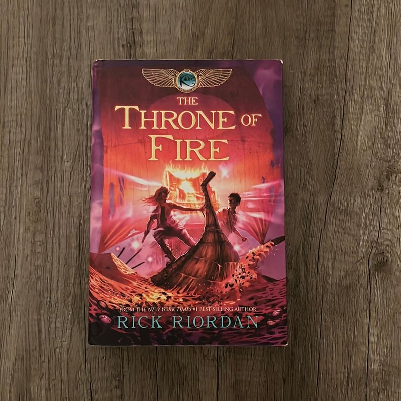 The Throne of Fire (Kane Chronicles, the, Book Two)