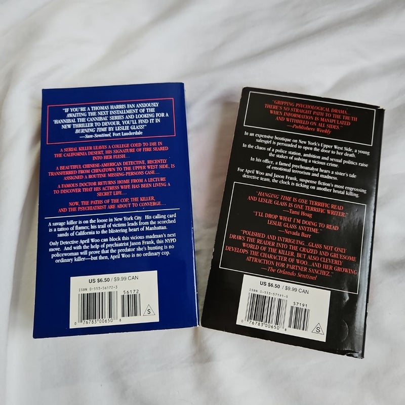 Leslie Glass - 2 book bundle