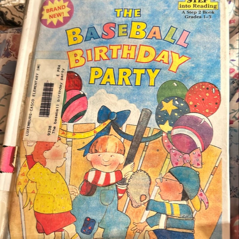 Baseball Birthday Party