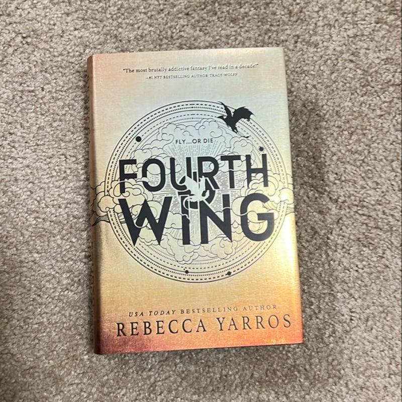 Fourth Wing (Sprayed Edges/First Edition)