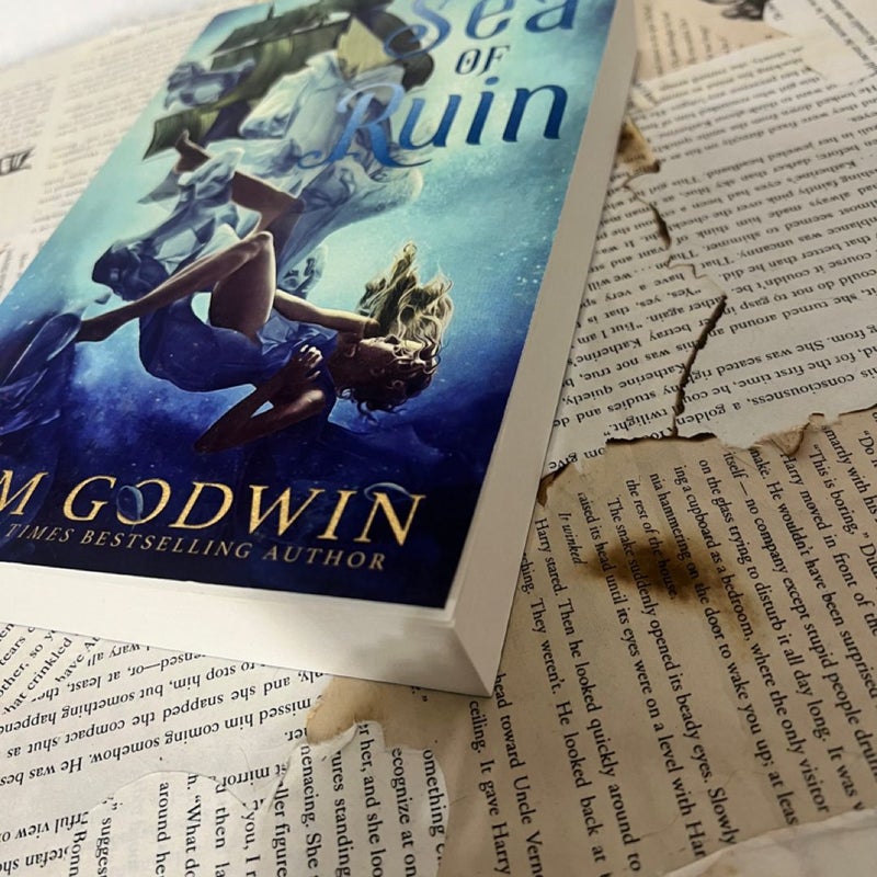 Signed Sea of Ruin by Pam Godwin 