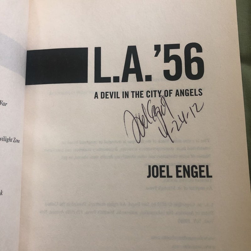 L. A. '56 - signed copy