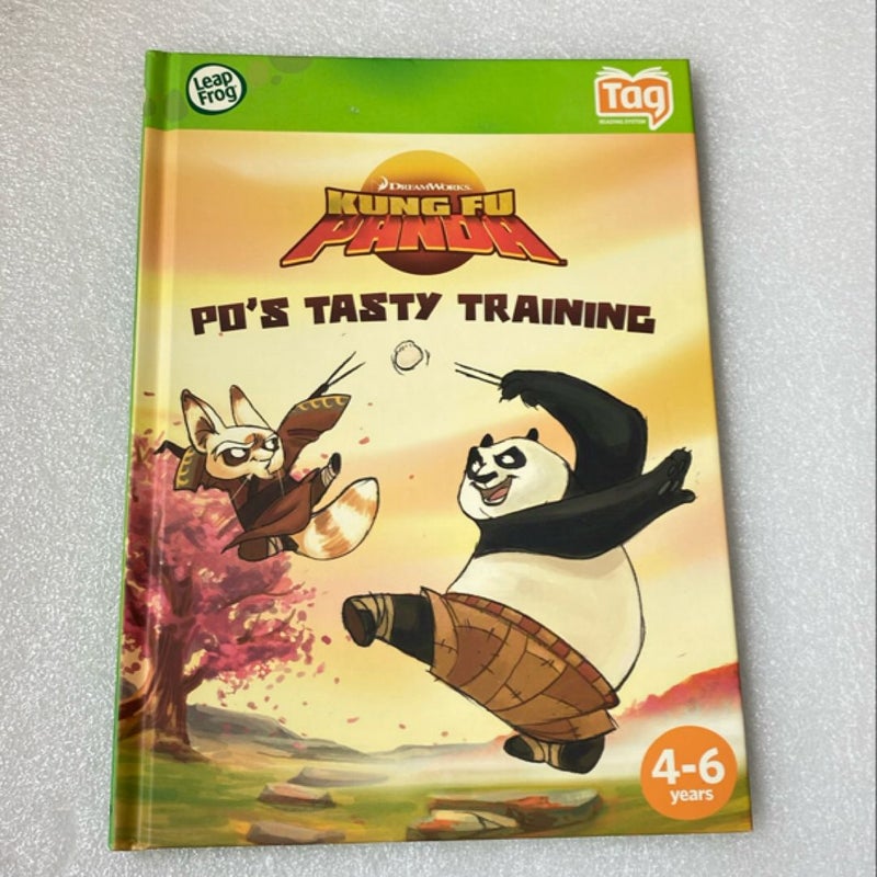 Leap Frog Tag Activity Book Kung Fu Panda "Po's Tasty Training"