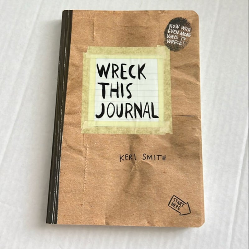 Wreck This Journal (Paper Bag) Expanded Ed