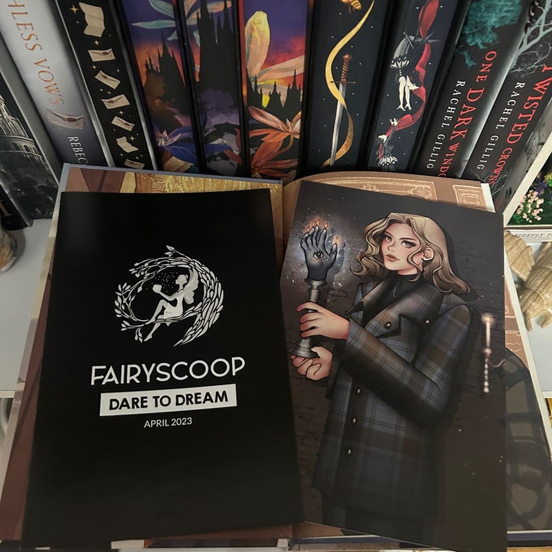 Fairyloot silver in the bone and mirror of beasts