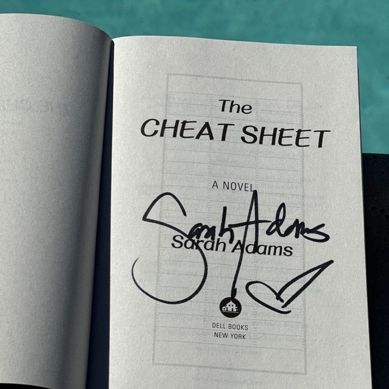 SIGNED by hand THE CHEAT SHEET
