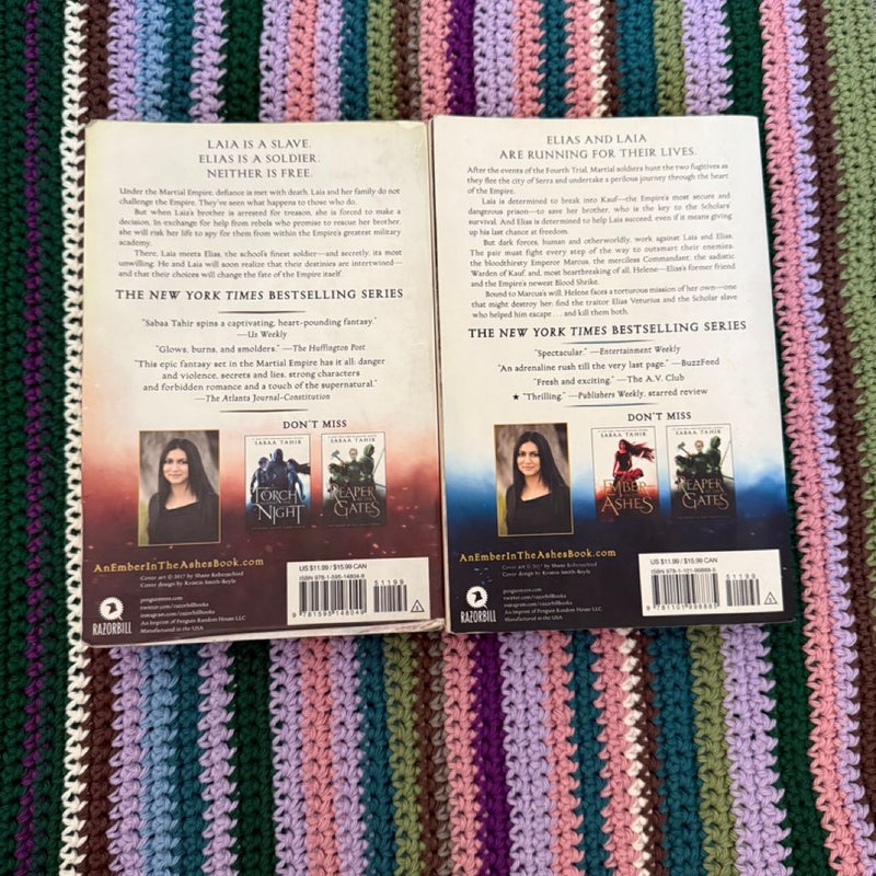 An Ember in the Ashes books 1 & 2 