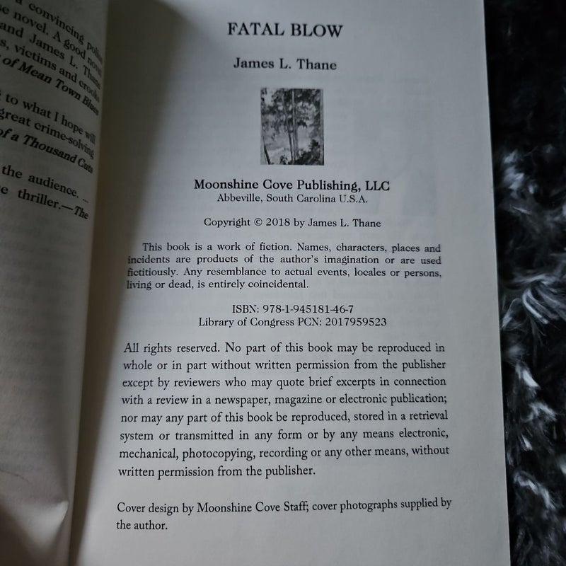 Fatal Blow *Signed*