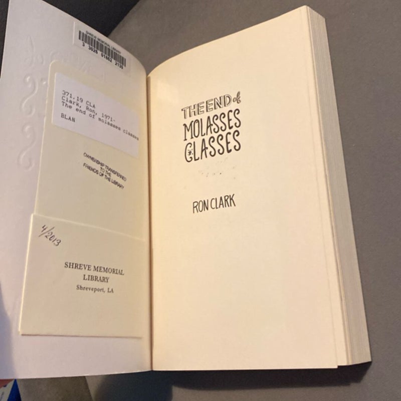 The End of Molasses Classes
