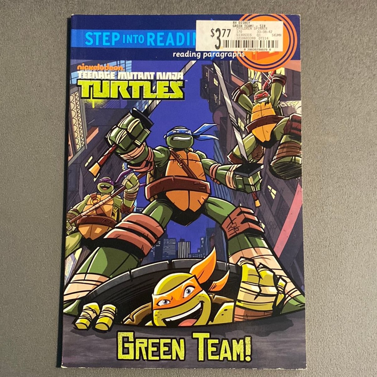 Green Team! (Teenage Mutant Ninja Turtles) by Christy Webster