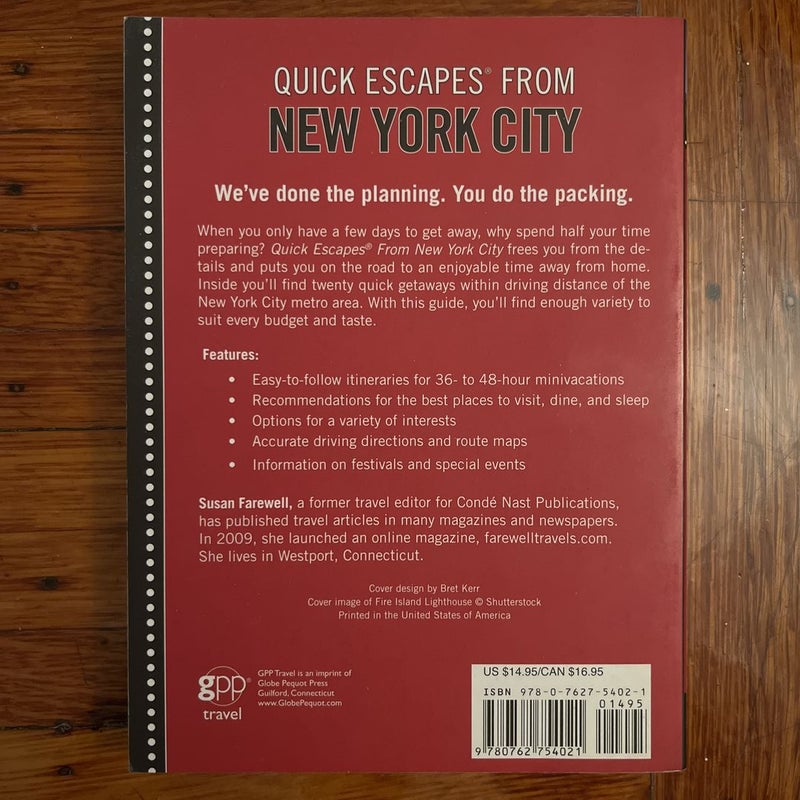 Quick Escapes from New York City