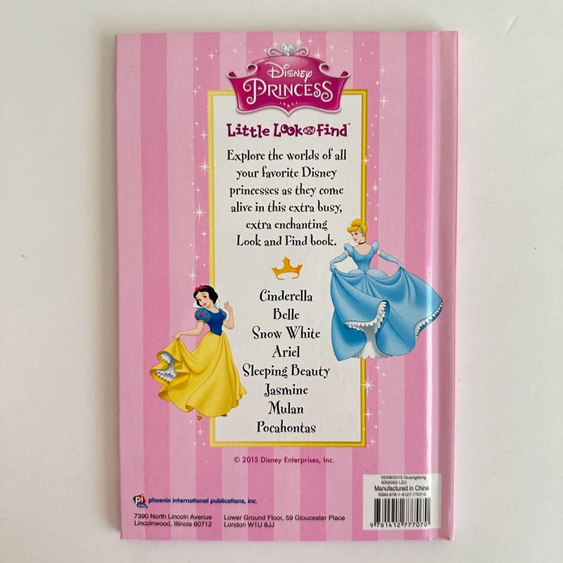 Disney Princess Little Look and Find