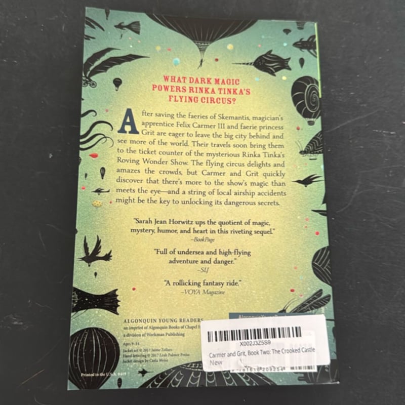 Carmer and Grit, Book Two: the Crooked Castle