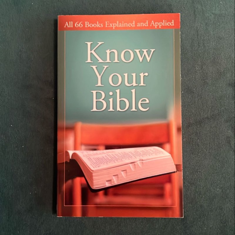 Know Your Bible