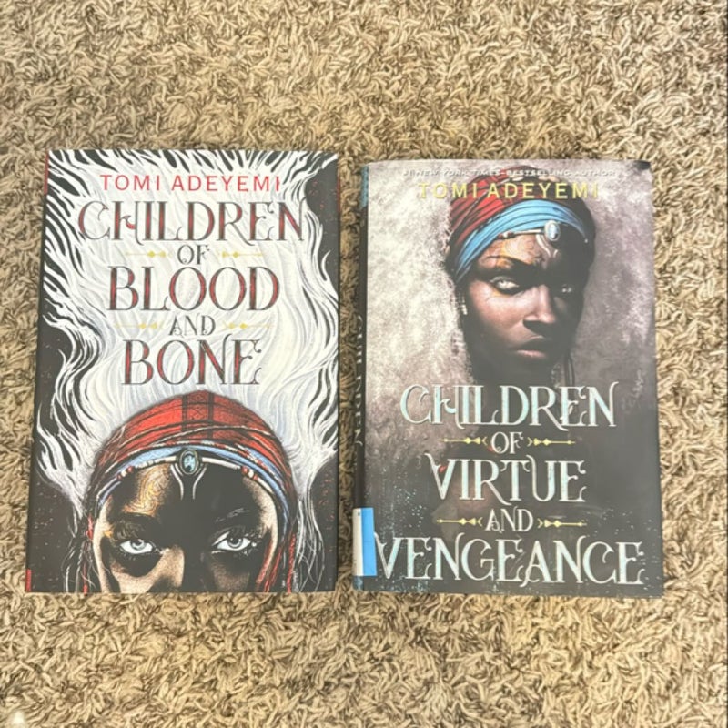 Children of Blood and Bone books (2)