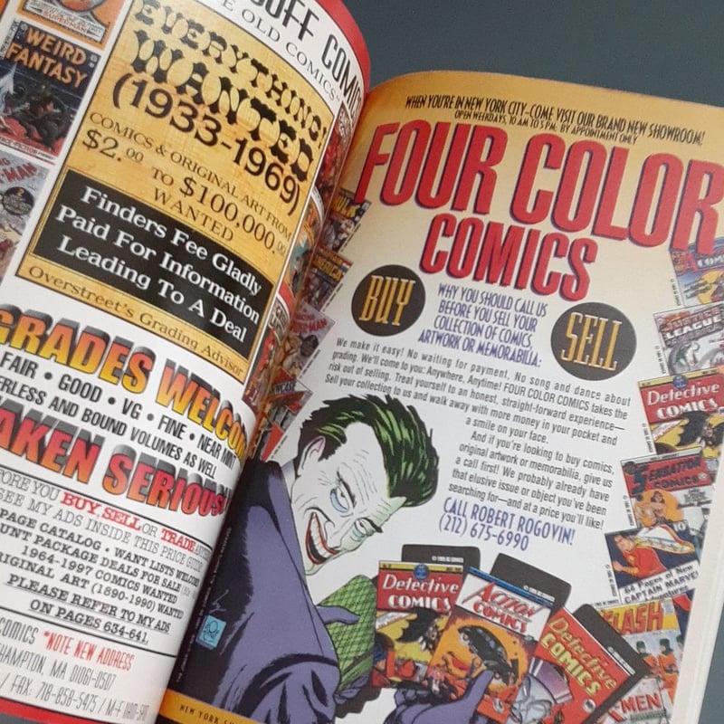 OVERSTREET PRICE GUIDE 2024 PDF visual data 2