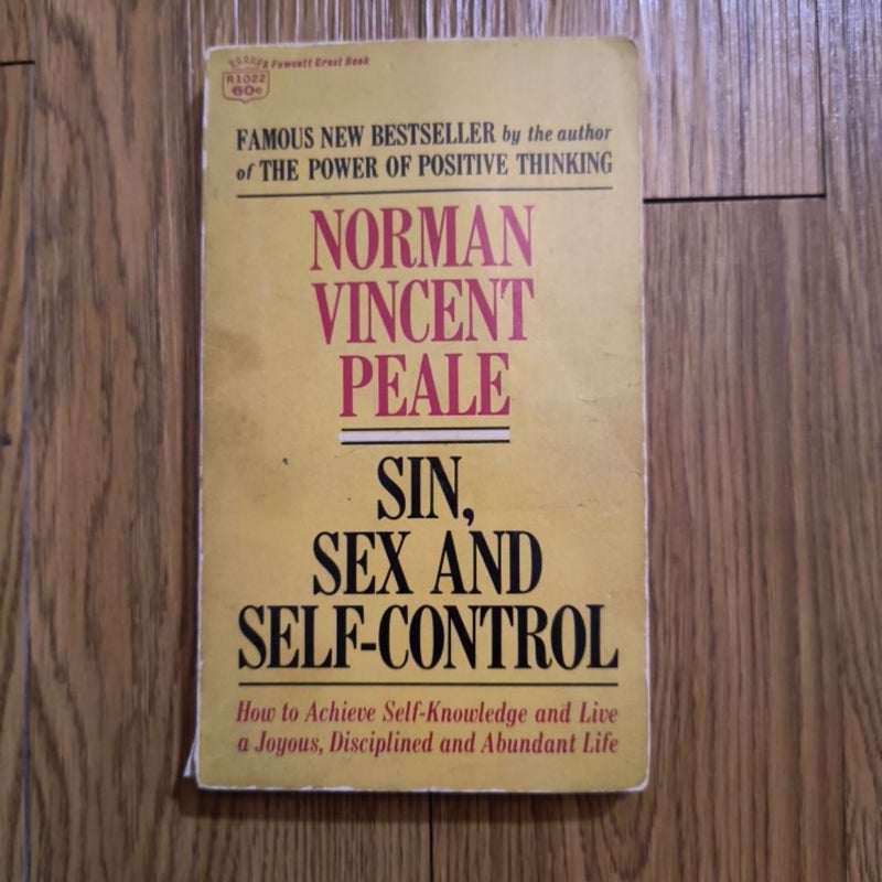 Sin sex and self control 